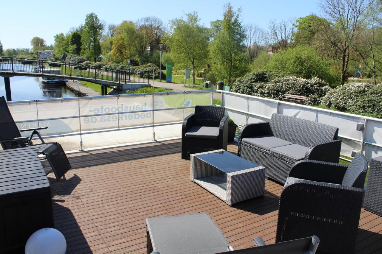 Hotel Hausboot In Bad Bederkesa Exteriér fotografie